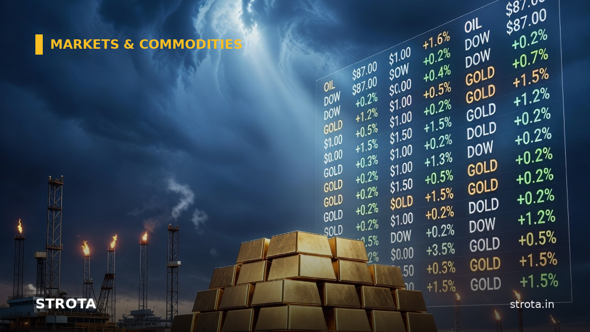 Oil hit $87, missiles flew, and markets shrugged: the strange calm of a world priced for chaos