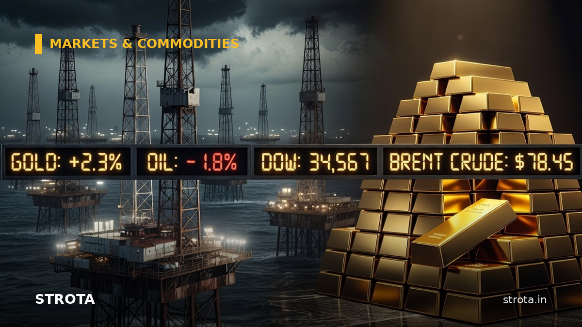 The Trader Who Watched Gold and Oil Dance in Opposite Directions — on the Same News