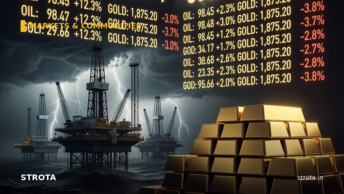 When Oil Spikes 12% in a Week, Gold Stumbles—And Your Wallet Feels Both